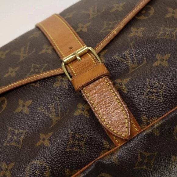 LOUIS VUITTON Monogram Saumur 35 Shoulder Bag M42254 LV Auth ep9649 - Picture 8 of 14